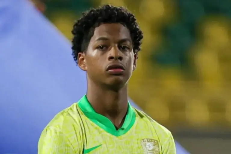 Zé Lucas, do Sport, atuando pela seleção