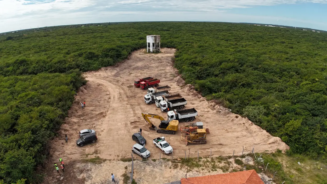 Obras Usina de Hidrogenoo verde no Piaui foto divulgação