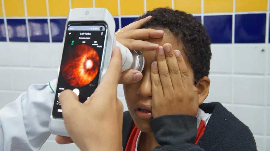 atendimento teste ocular