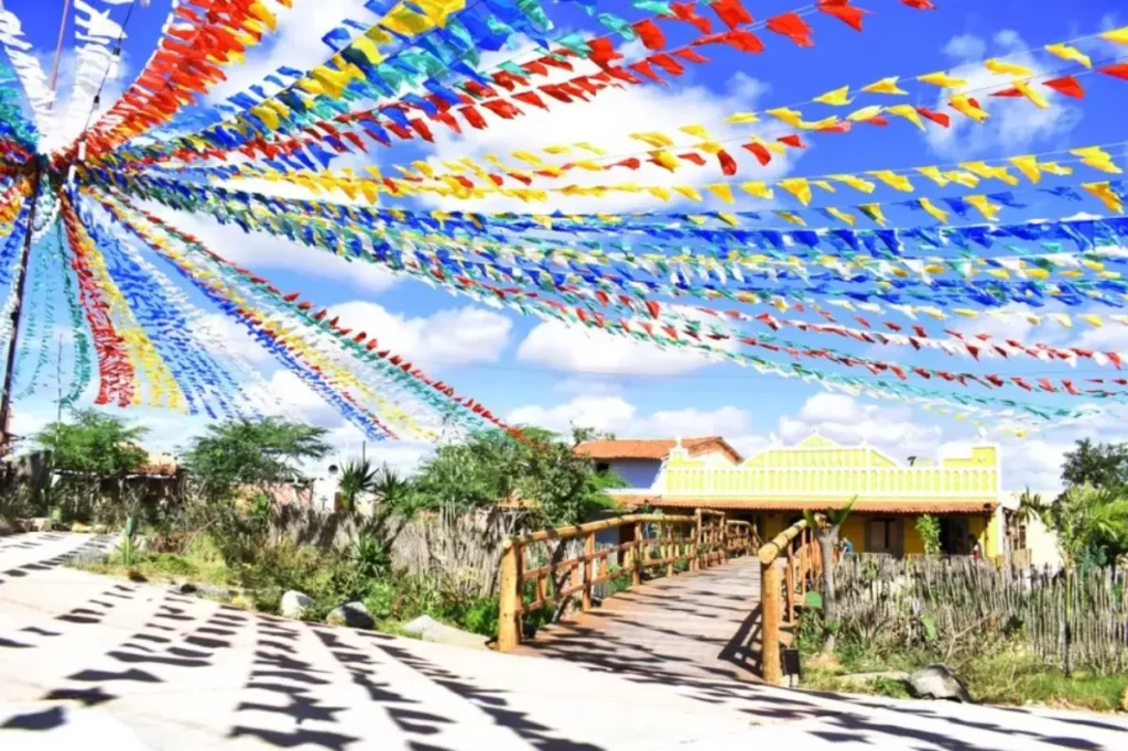 estrutura da casa de festa