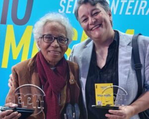 Cátia de França e Dina Faria. Foto: Reprodução