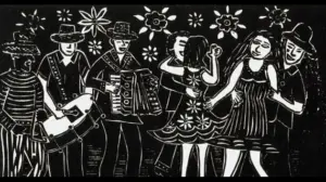 desenho xilogravura