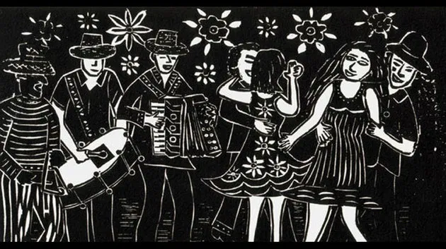 desenho xilogravura