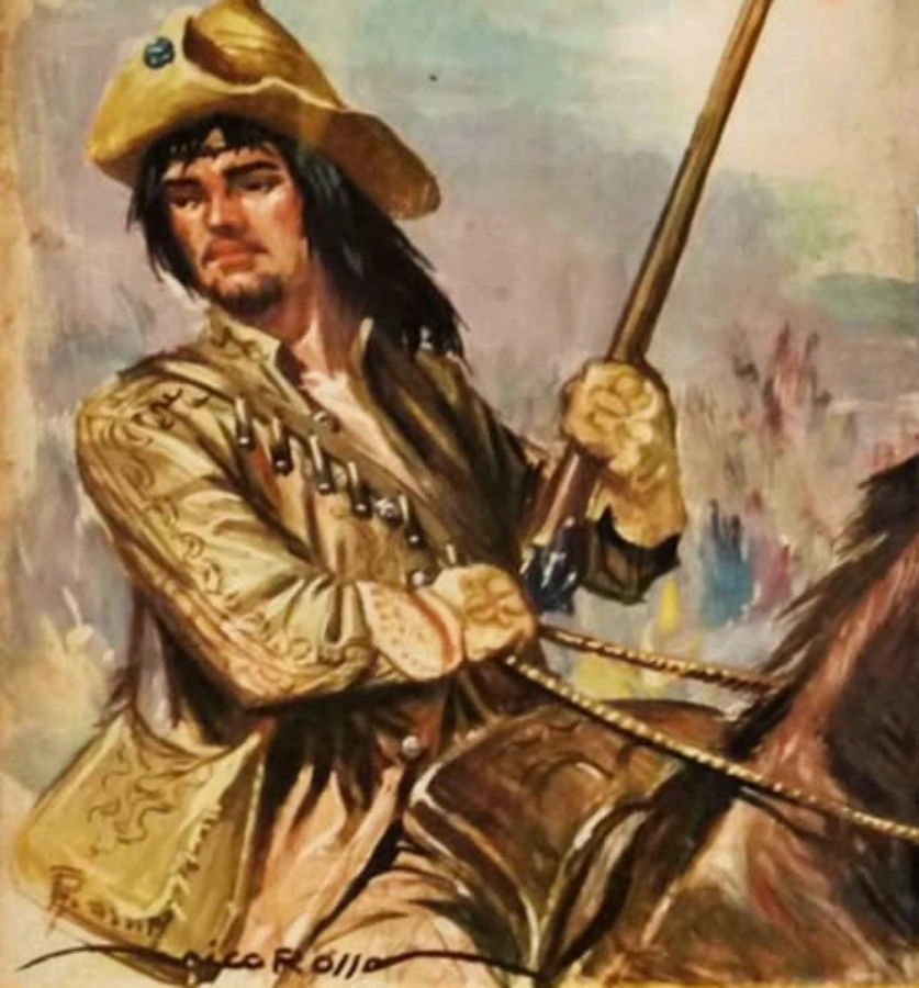 Pintura de cangaceiro do seculo 18