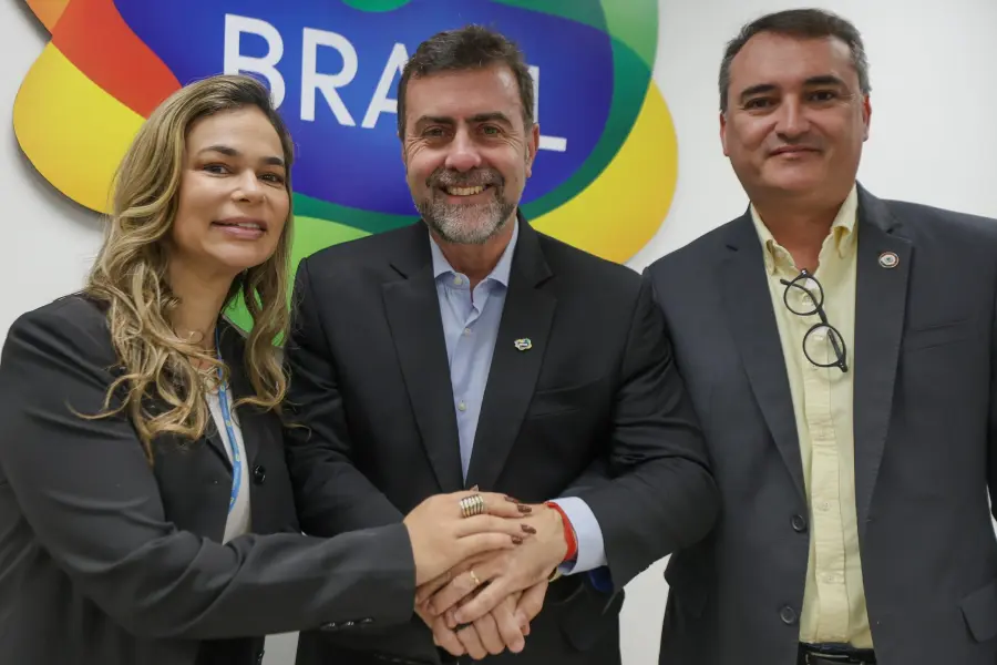 Marcelo Freixo reafirmou o compromisso da Embratur em trabalhar em cooperação com a Paraiba Foto Renato Vaz Embratur