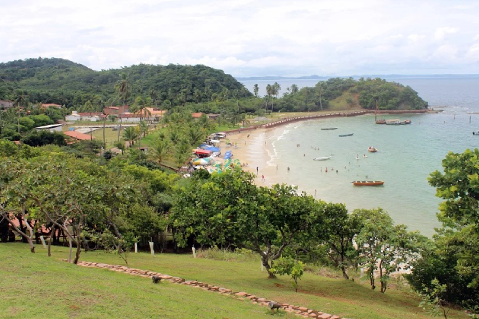 Praia de Ponta de Nossa Senhora de Guadalupe. Foto: Secretaria Municipal de Cultura e Turismo de Salvador