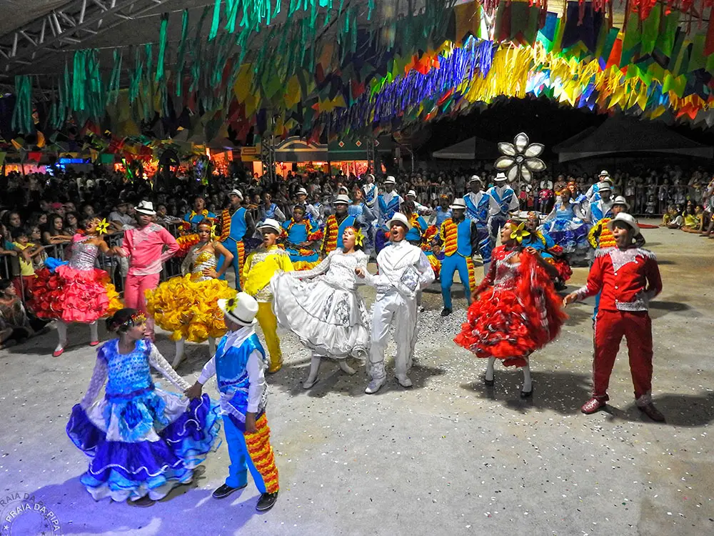 São Joao na Praia da Pipa foto reprodução