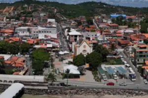 Cidade de Vera Cruz, na Bahia. Goto: Prefeitura de Vera Cruz