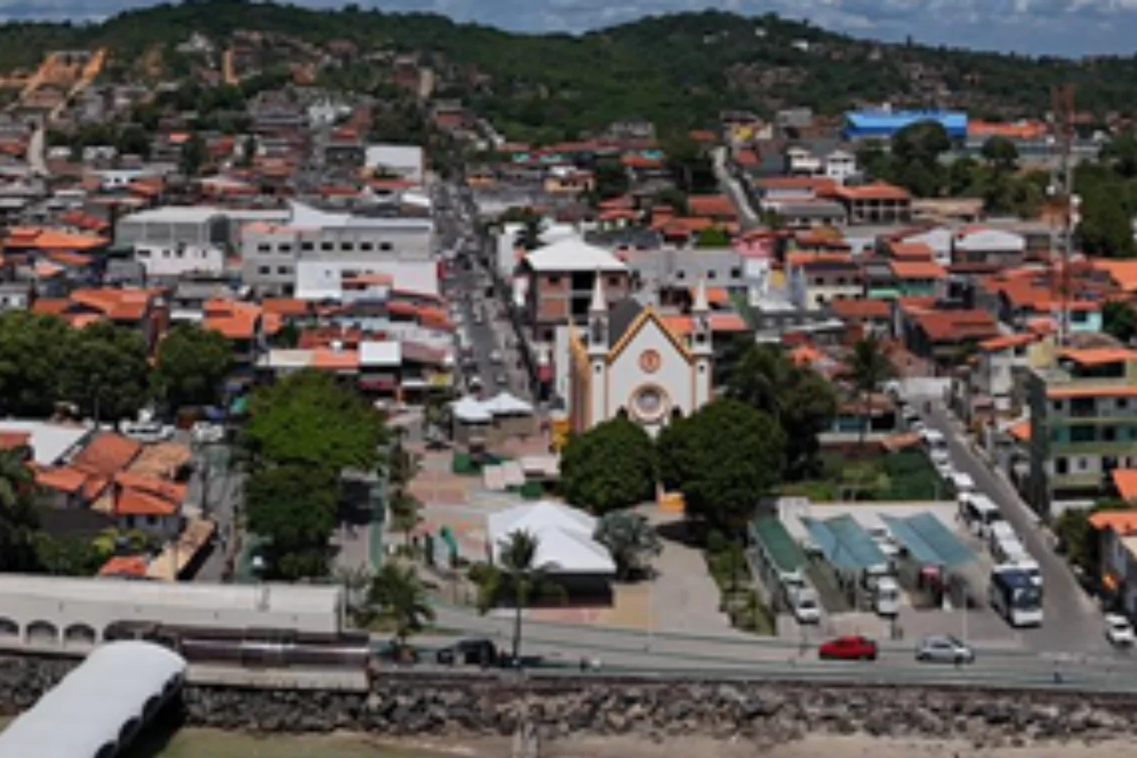 Cidade de Vera Cruz, na Bahia. Goto: Prefeitura de Vera Cruz