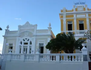 Fachada do hotel Globo