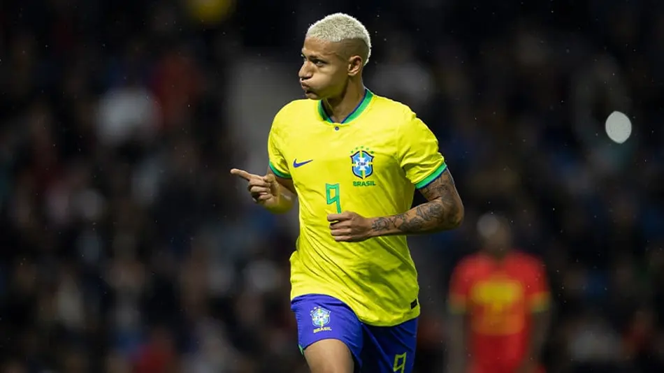 Richarlison. Foto: Lucas Figueiredo/CBF