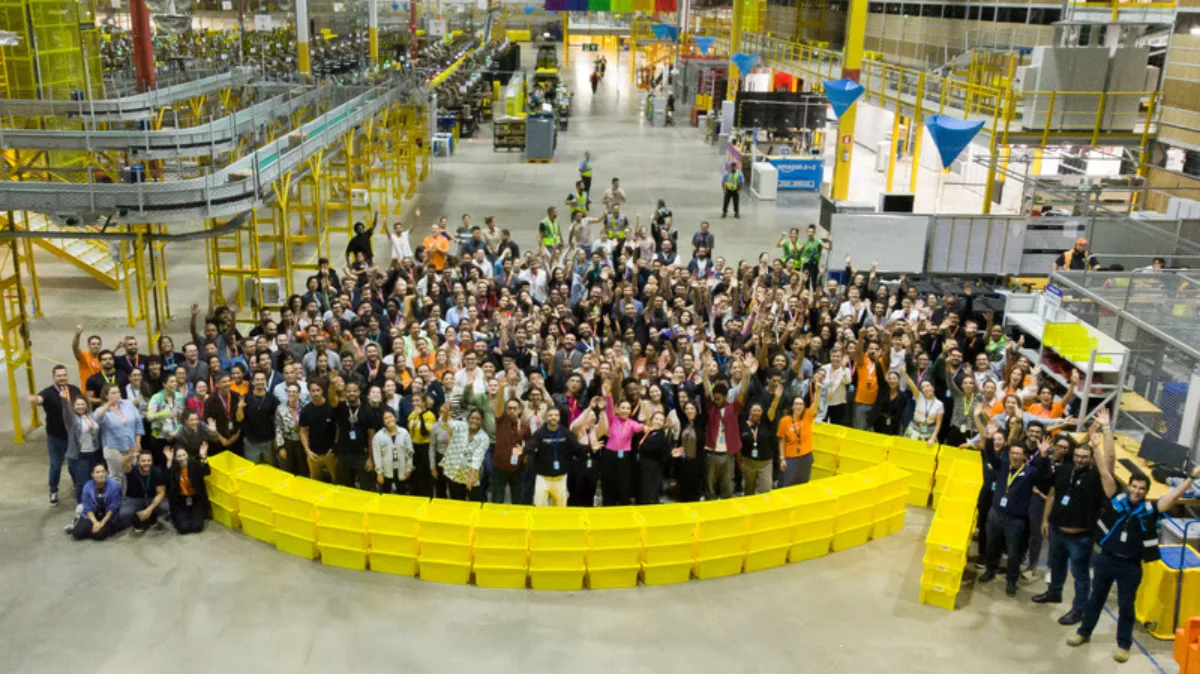 evento em galpao amazom