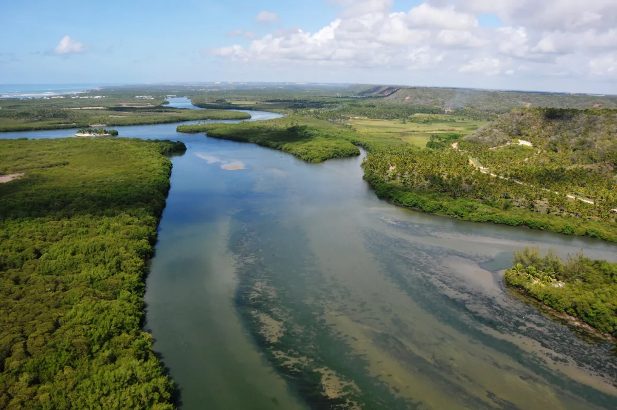 A área leva o nome da Ilha de Santa Rita, a maior ilha lacustre do Brasil foto Neno Canuto