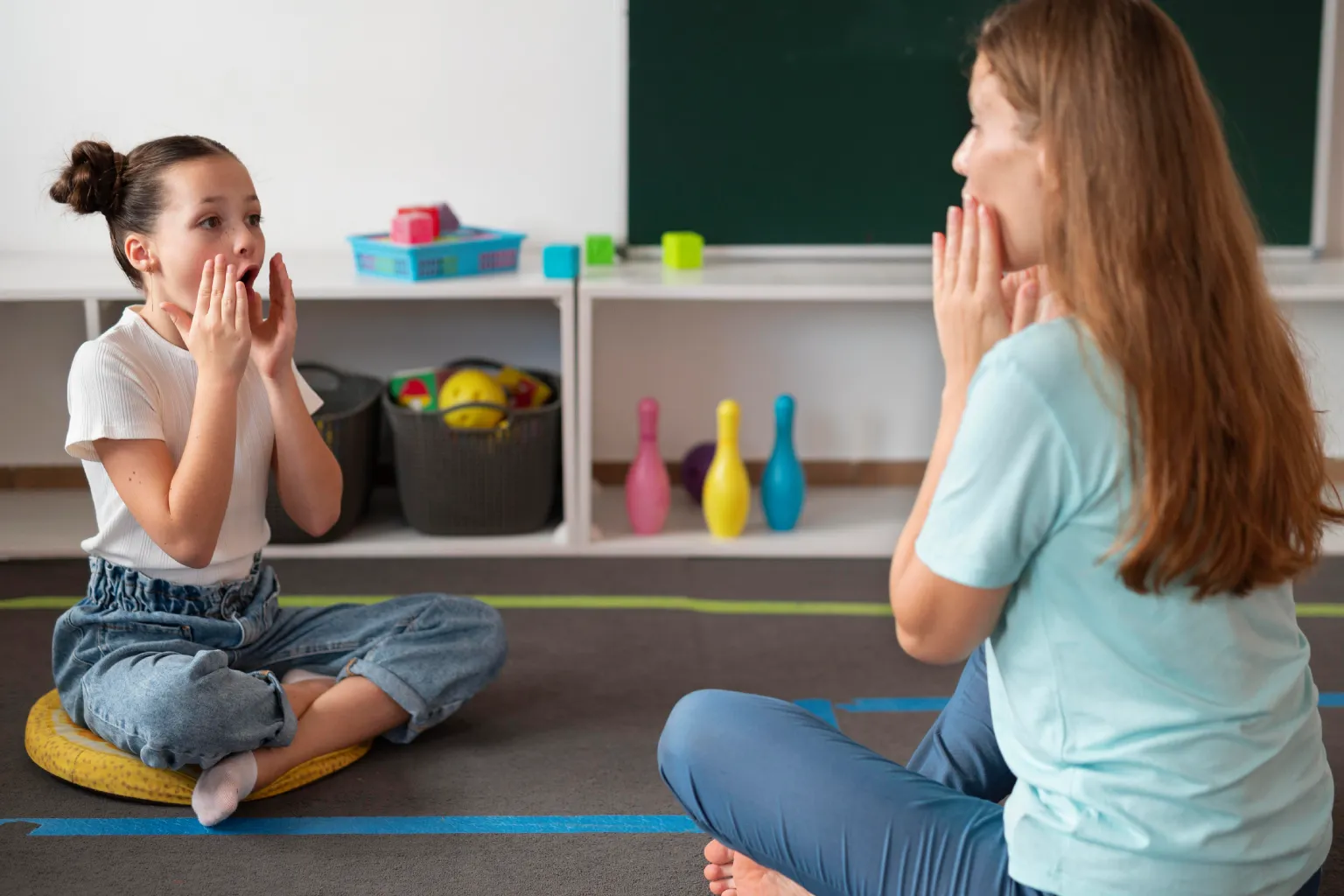 Criança no fono. Foto: Freepik