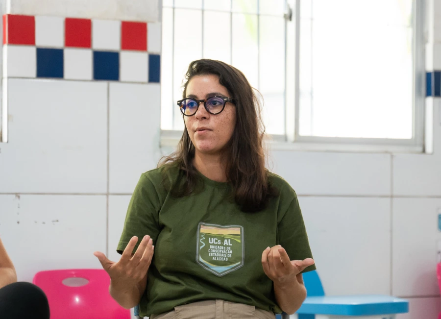 Leila Salustiano é gestora da Área de Proteção Ambiental de Santa Rita  foto Edvan Ferreira