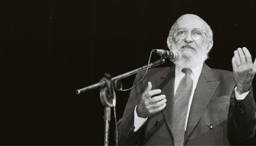 Paulo Freire. Foto: Prefeitura de São Paulo