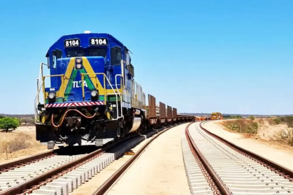 Ferrovia Transnordestina. Foto: Divulgação TLSA