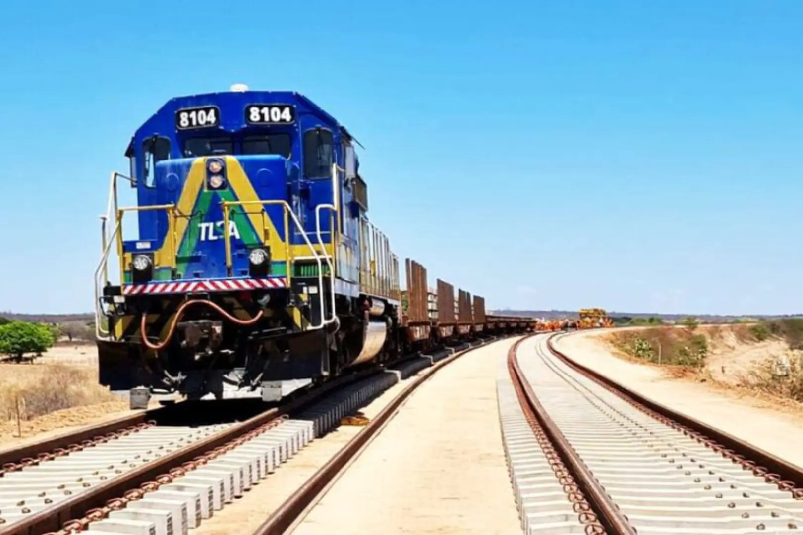 Ferrovia Transnordestina. Foto: Divulgação TLSA