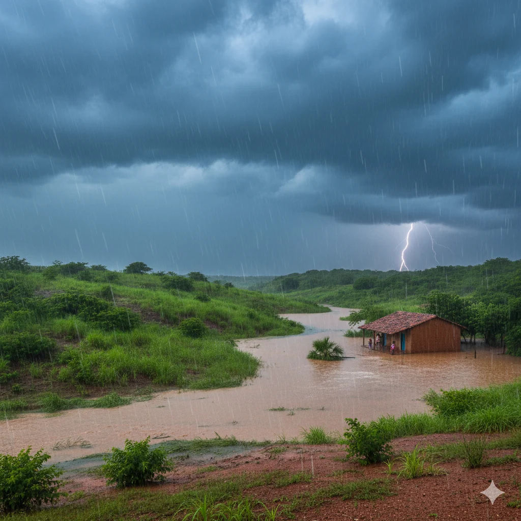 La Nina tras calor e chuva no verão para o Nordeste