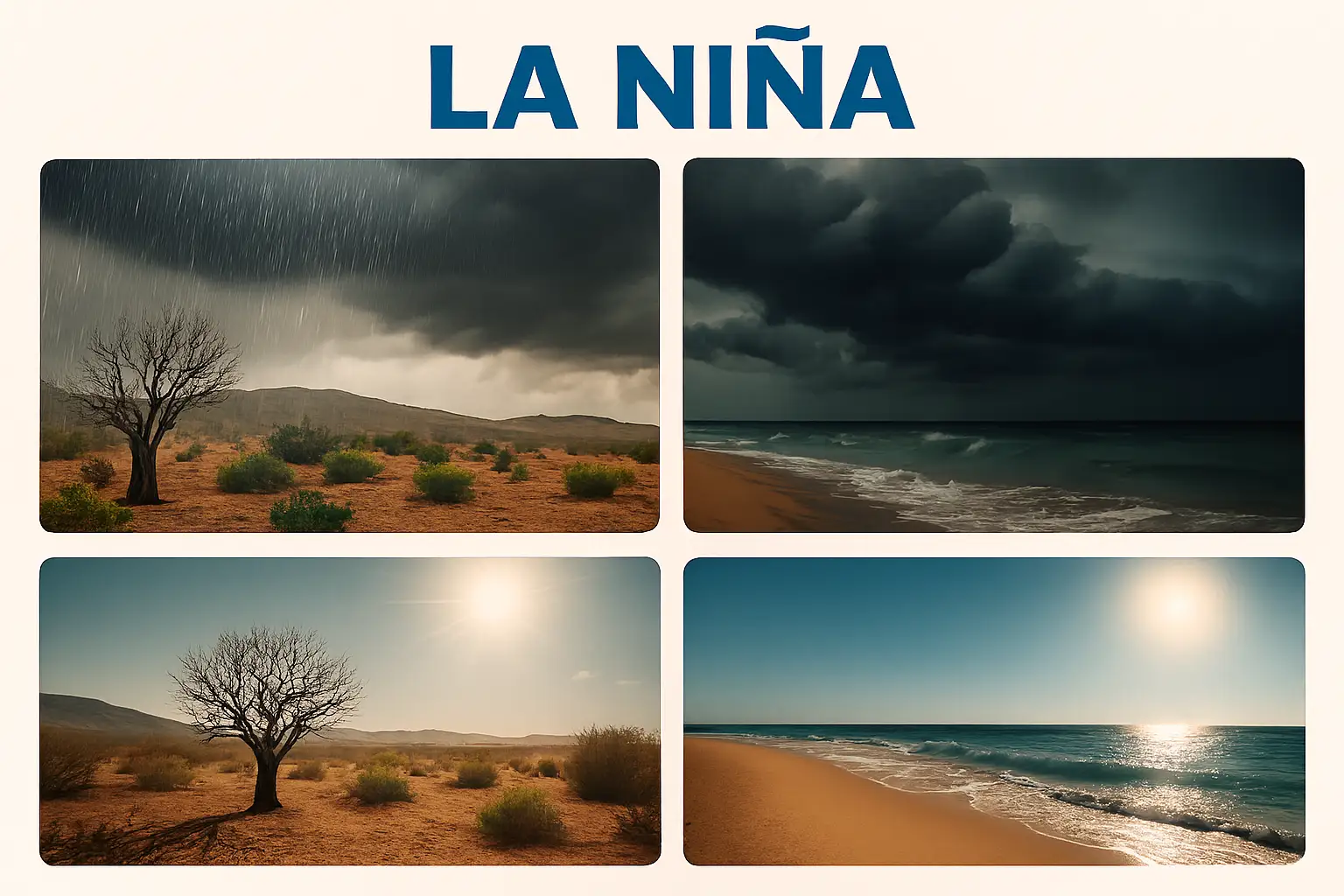 La Niña. Imagem- IA