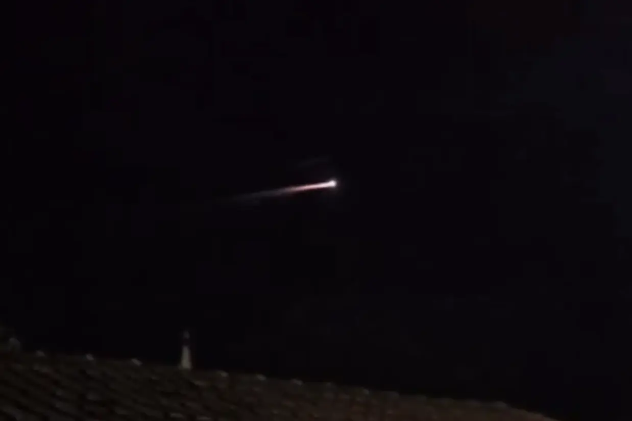 Bola de fogo no céu do Nordeste