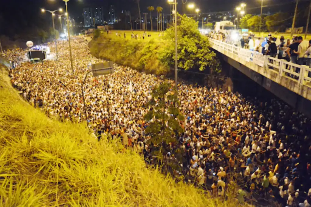 Fiéis na Romaria da Penha. Foto_ Secom-JP