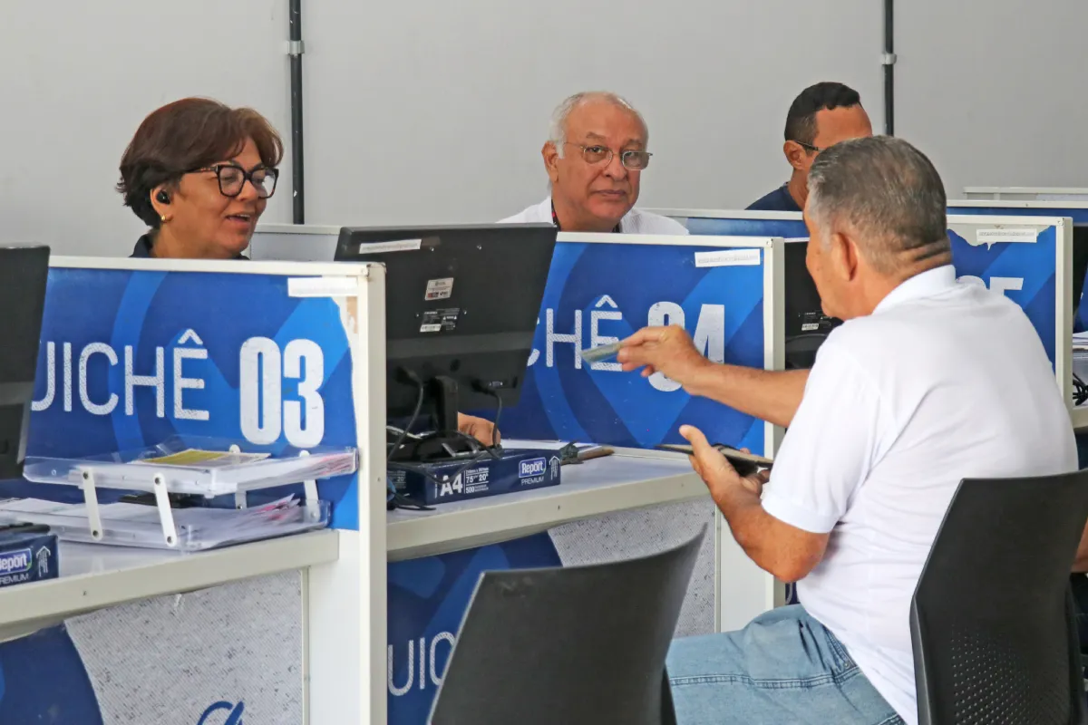 pessoa em atendimento