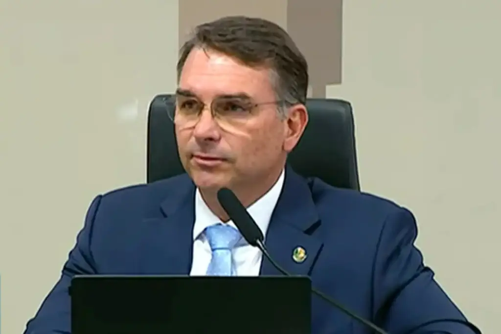 Flávio Bolsonaro. Foto_ Agência Senado