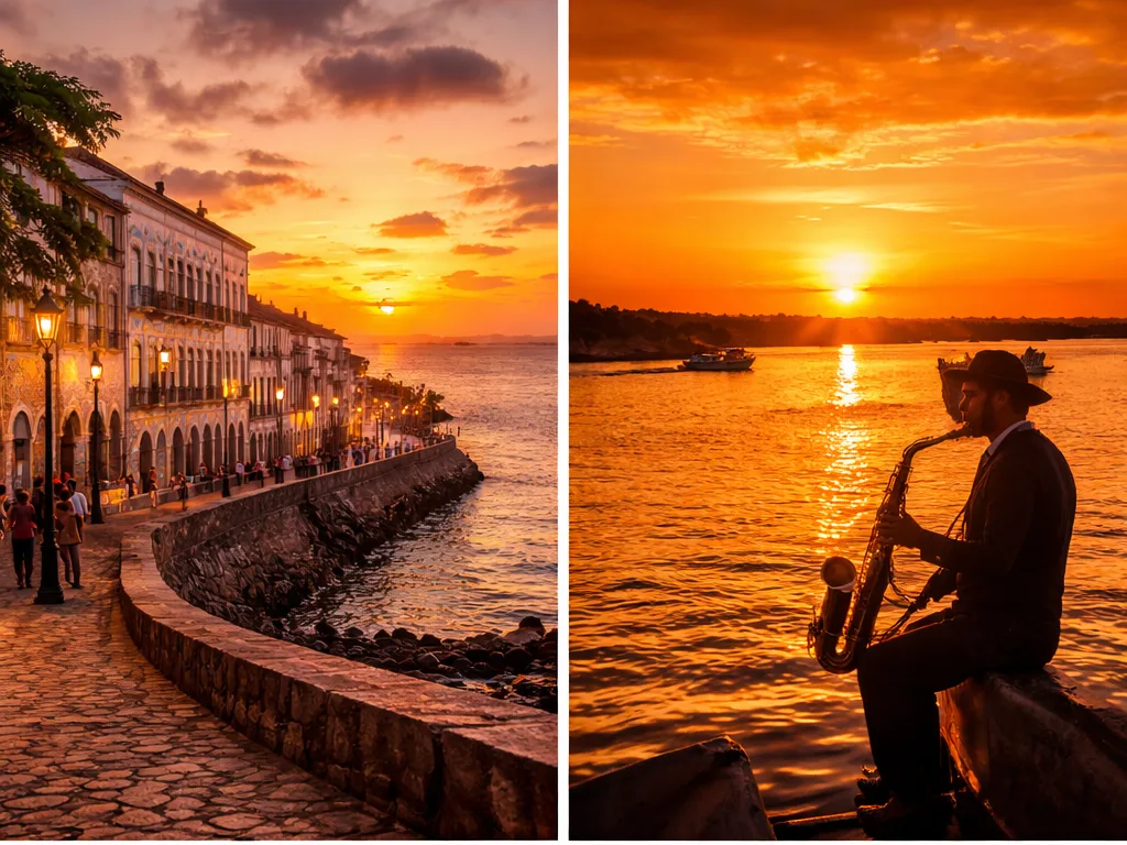 Opções de por do sol são muitos no Nordeste imagem ilustrativa IA