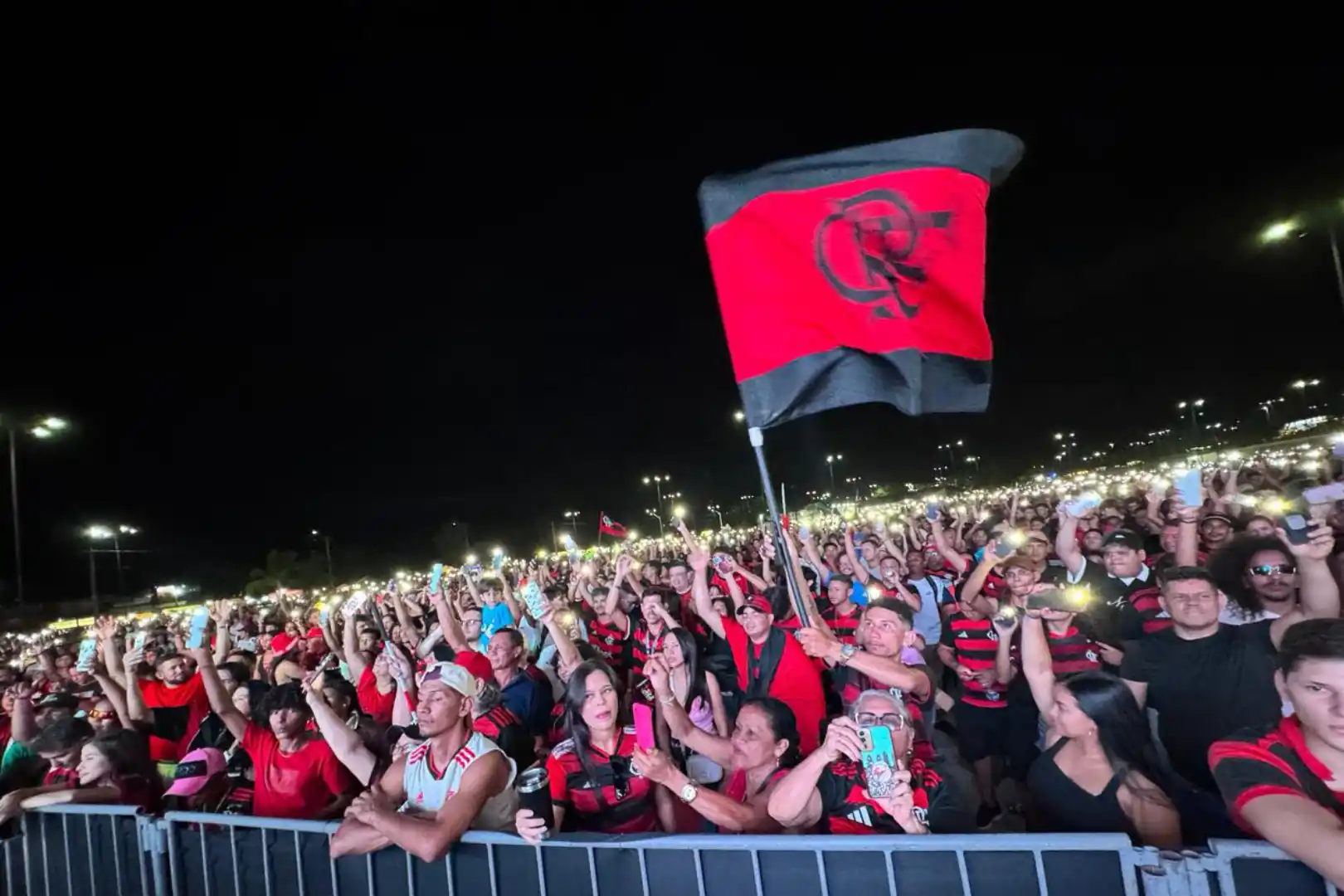 Torcida do Flamengo. Foto_ Prefeitura de Macapá
