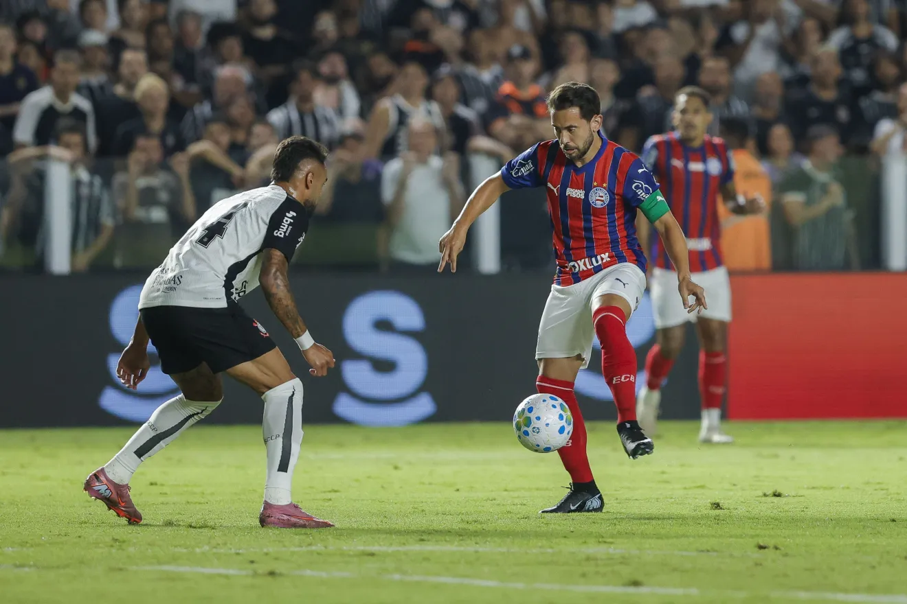 corinthians-bahia1. Foto: @Therafao/ Ecbahia