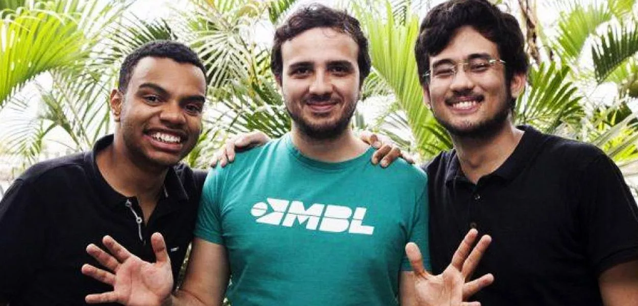 Fernando Holiday, Renan Santos e Kim, do MBL. Foto: Reprodução/Internet