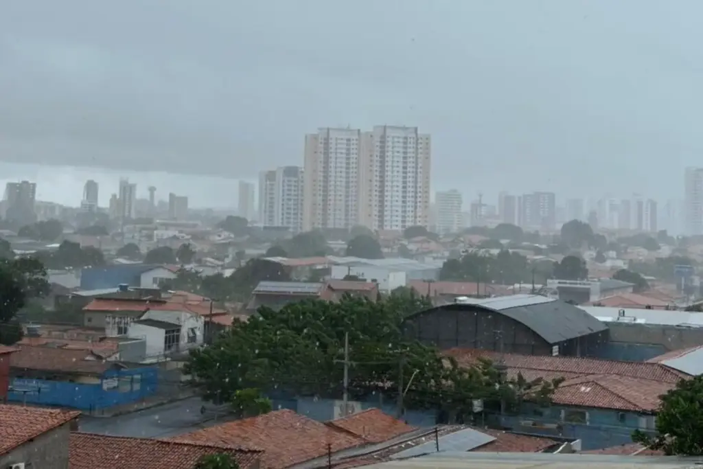 Chuva em Teresina. Foto_ Governo do Piauí