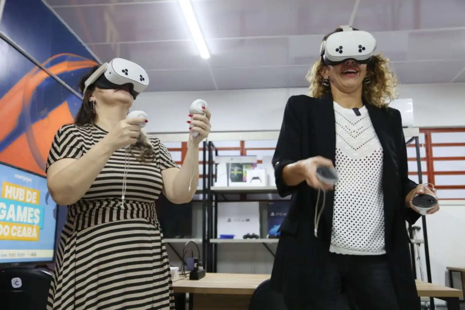 Lançamento do Hub de games do Ceará. Foto_ Governo do Ceará