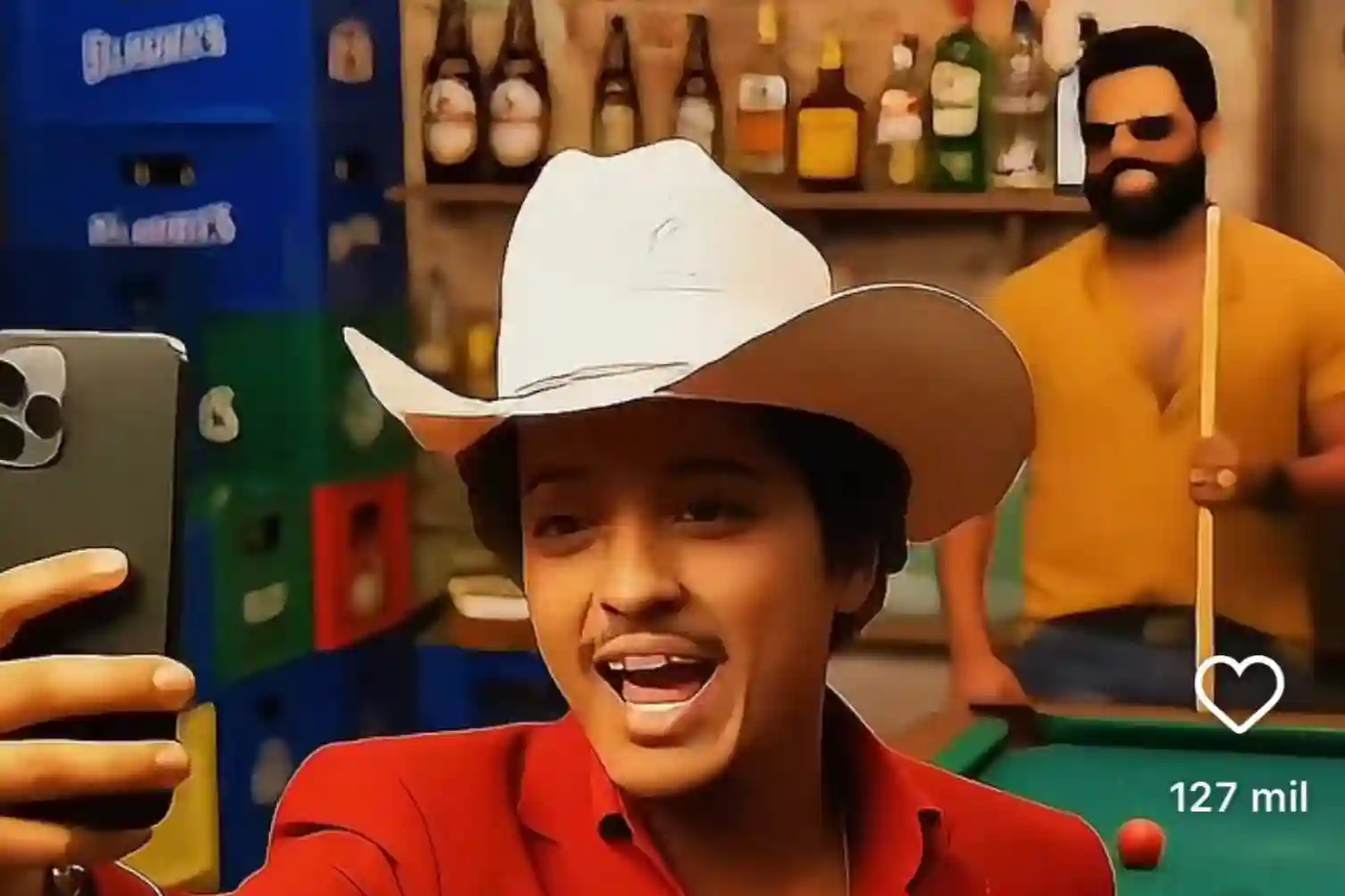 Bruno Mars e Pablo. Foto_ IA