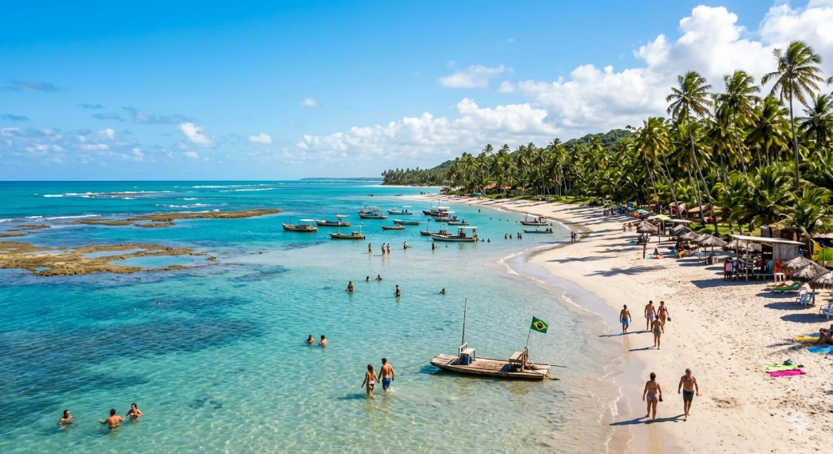 Caribe Brasileiro foto IA