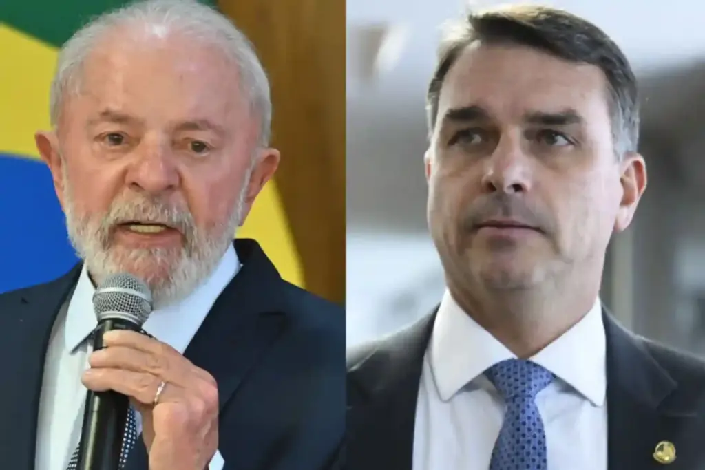 Lula e Flavio. Foto_ Reprodução