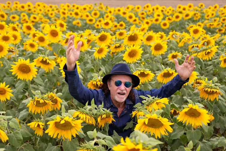 Turnê 80 Girassóis do cantor Alceu Valença Foto Rodrigo Maluco PECK