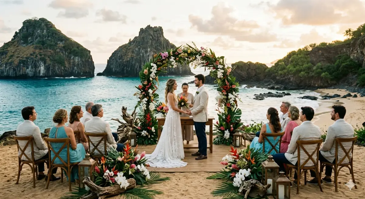casamento em noronha IA