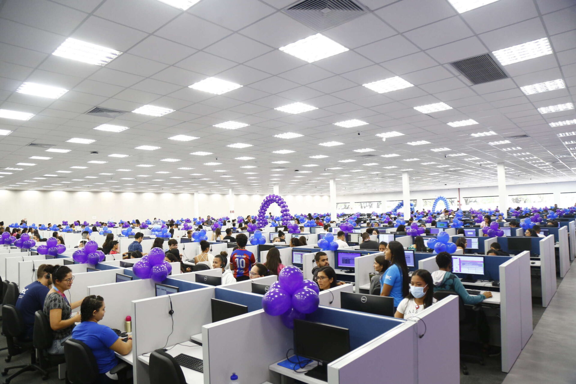 Call center. Foto: Governo do Ceará