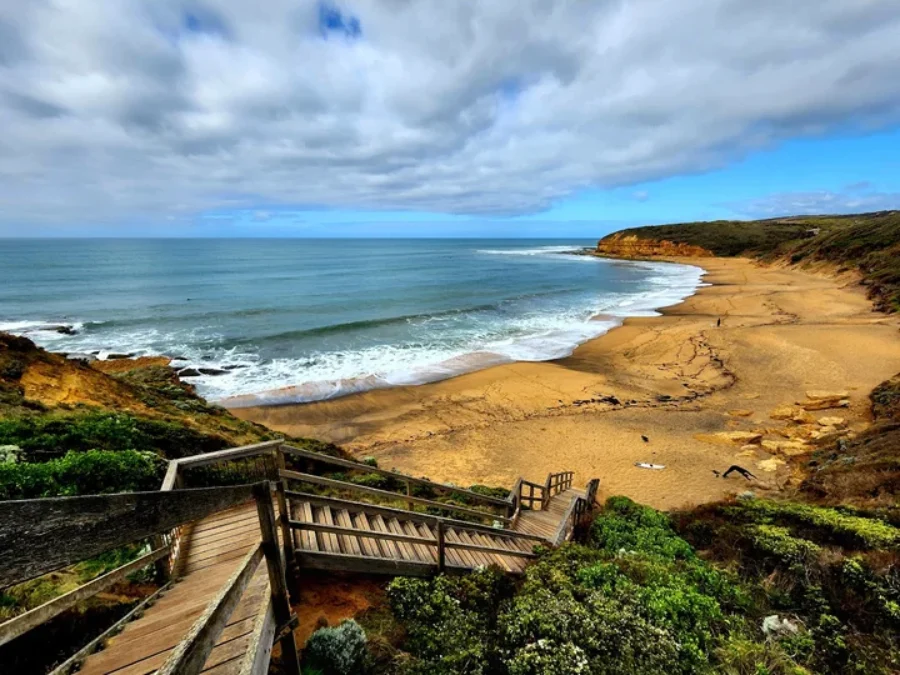 Praia de Winkpop em Bells virou possibilidade de continuação foto WSL