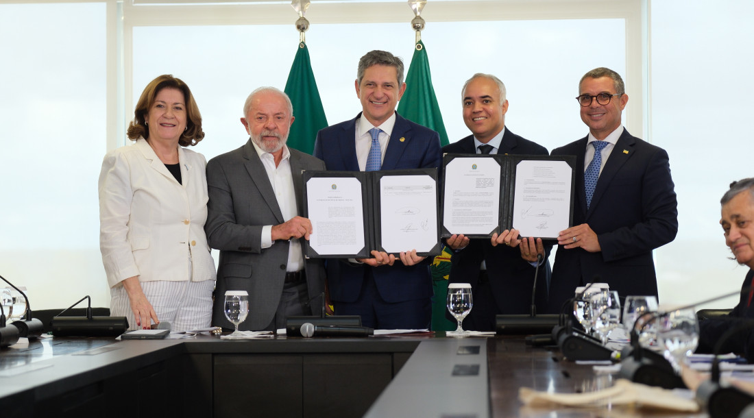 evento do novo PAC em Aracaju Foto Wilson Mendes