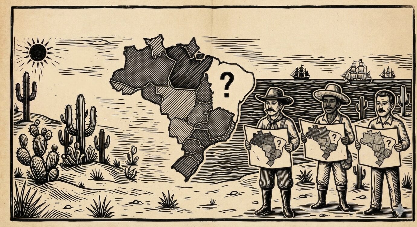 o dia em que o Nordeste saiu do mapa do brasil