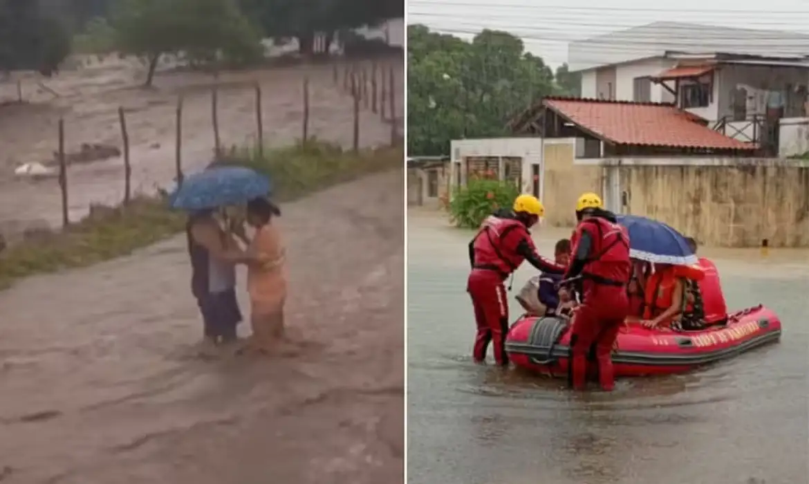 ATENDIMENTO NAS ENCHENTES EM PE
