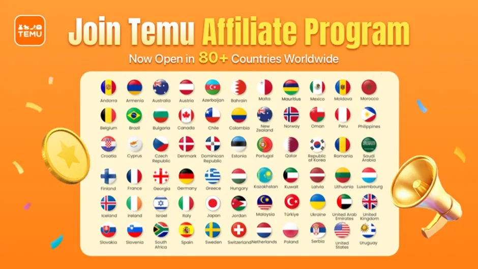 Programa de Afiliados TEMU