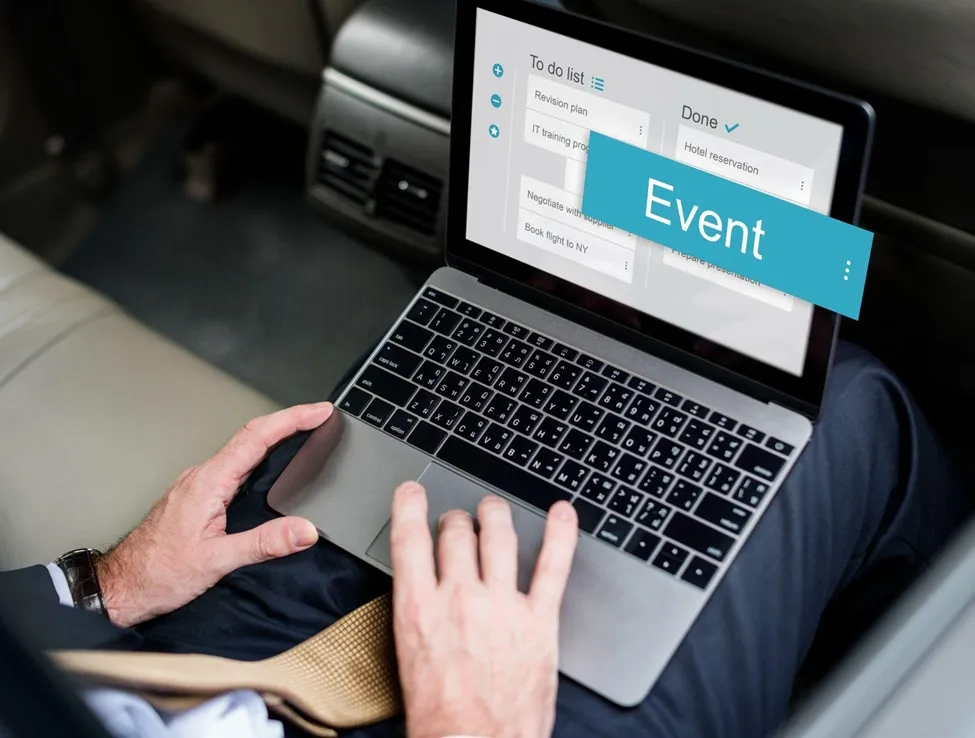 enviar imagens de eventos em pdf