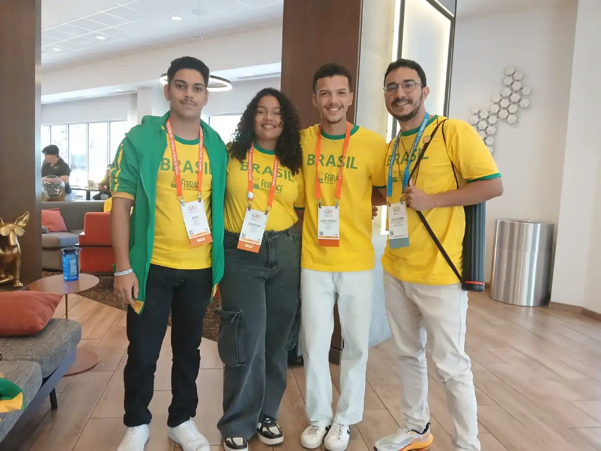 estudantes cearenses em evento nos EUA foto divulgação