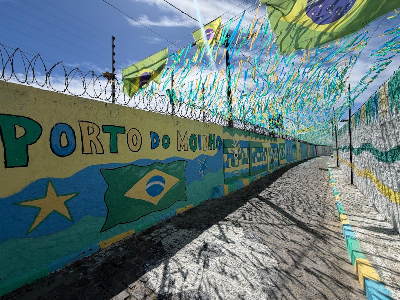 São João decorado de Copa. Foto: Secom/Bayeux
