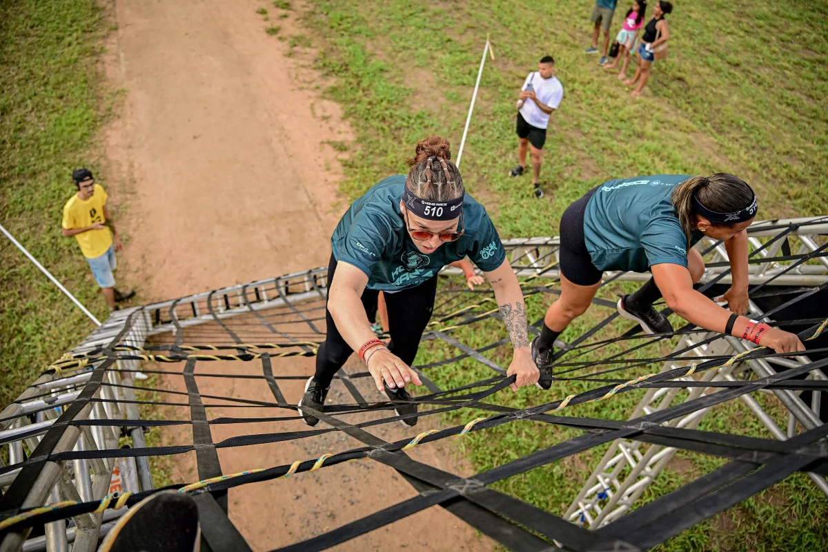 corrida de obstaculos