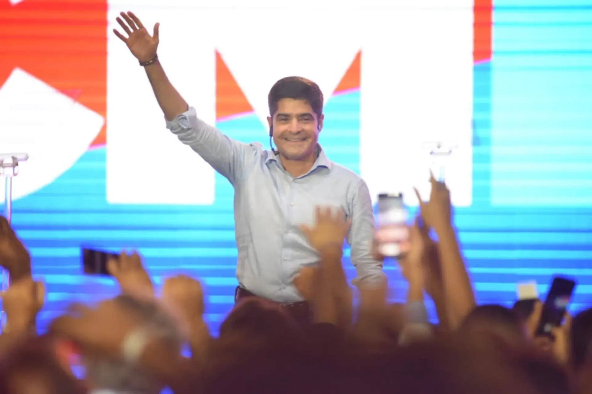 ACM Neto em lançamento de campanha foto divulgação